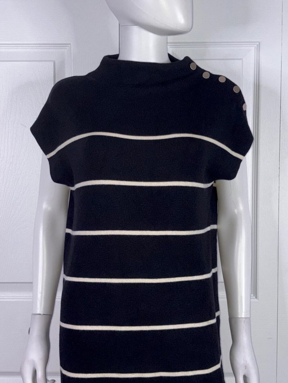 RW&CO women's striped knit dress size Small